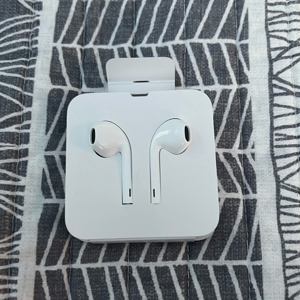 Apple ear buds! Not AirPod!